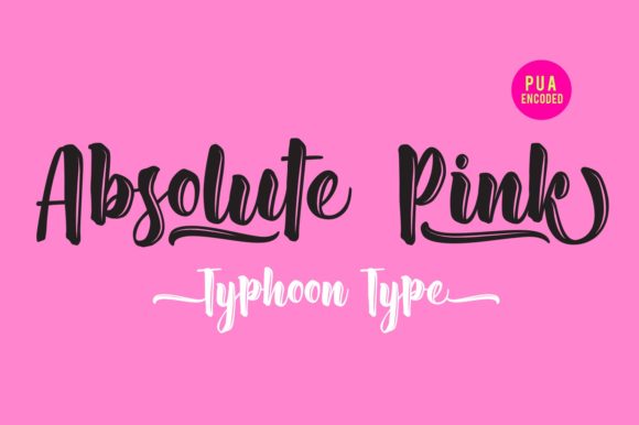 Absolute Pink: Handwritten Elegance for Modern Design