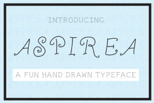 Aspira: A Hand-Drawn Font with Warmth and Versatility