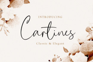 Cartines Font: The Elegant Handwritten Typeface That Elevates Every Creative Project