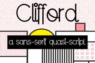 Clifford: A Friendly, Hooked-Tail Sans Serif