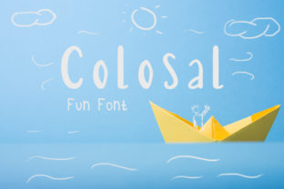 Colosal: Hand-Lettered Fonts & Decorative Graphics