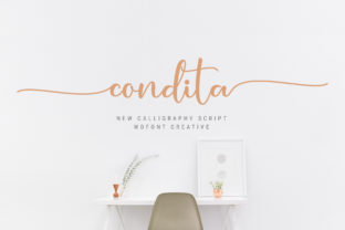 Condita: The Handwritten Font That Brings Romantic Lightness to Modern Design