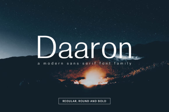 Daaron Family: A Modern, Minimalist Font That Fits Your Workflow
