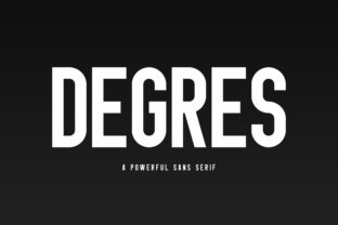 Degres: A Modern Sans Serif for Confident, International Branding