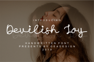 Devilish Joy: A Handwritten Font That Earns Its Place in Strategic Design