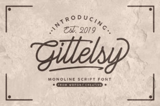 Gittelsy: A Handwritten Font with Purpose and Personality