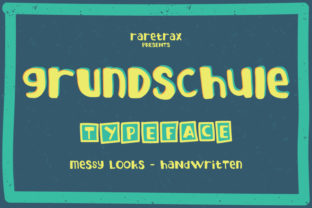 Grundschule: The Handwritten Font That Captures Childhood Charm