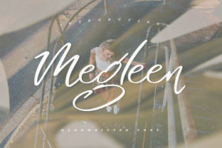 Megleen: Bold Handwritten Signature Font