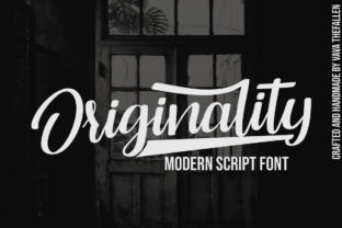 Originality Script: A Handwritten Font for Authentic Yet Modern Design