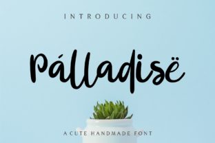 Palladise: A Handwritten Font That Fits Real Workflows