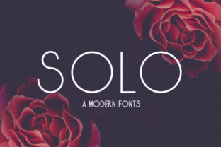 Solo Font: Timeless Lightness with Romantic Sophistication
