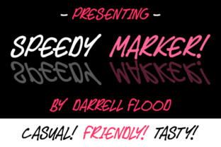 Speedy Marker: A Bold, Casual Font for Expressive Design