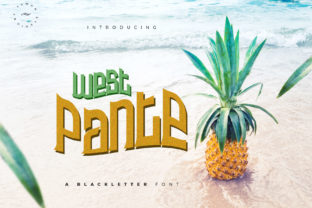West Pante: Light, Bold & Versatile Typography