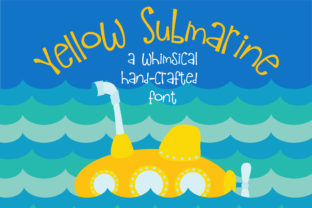 Yellow Submarine: Playful, Friendly Typography